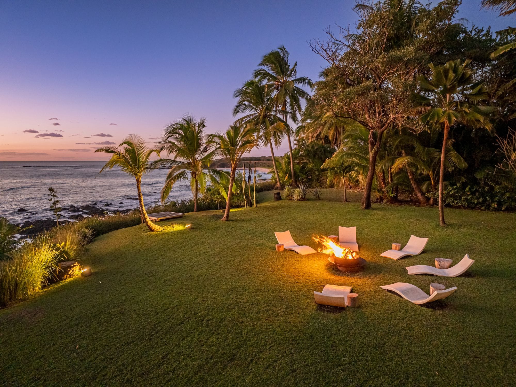 Villa Diosa del Mar at sunset