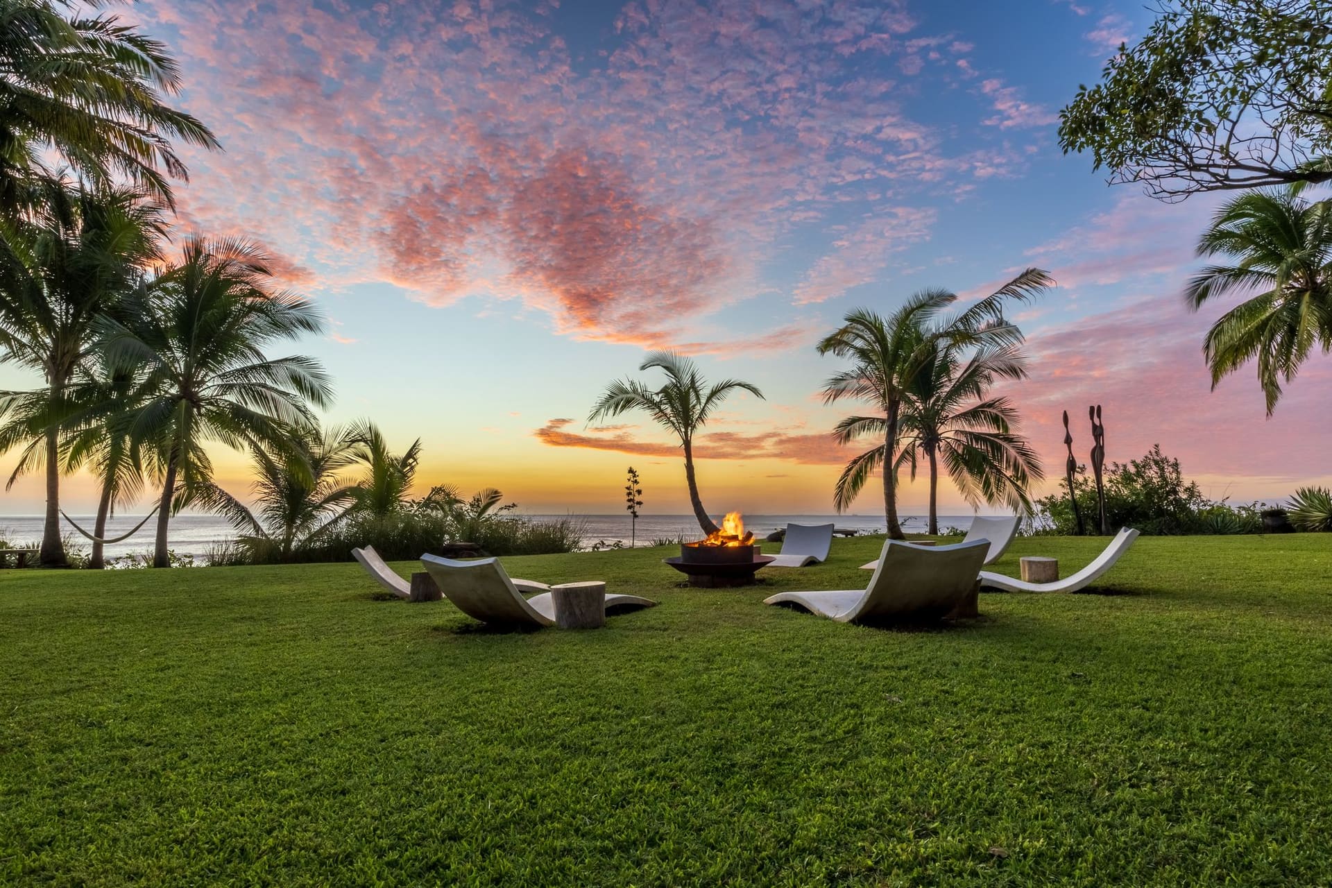 Villa Diosa del Mar sunset view