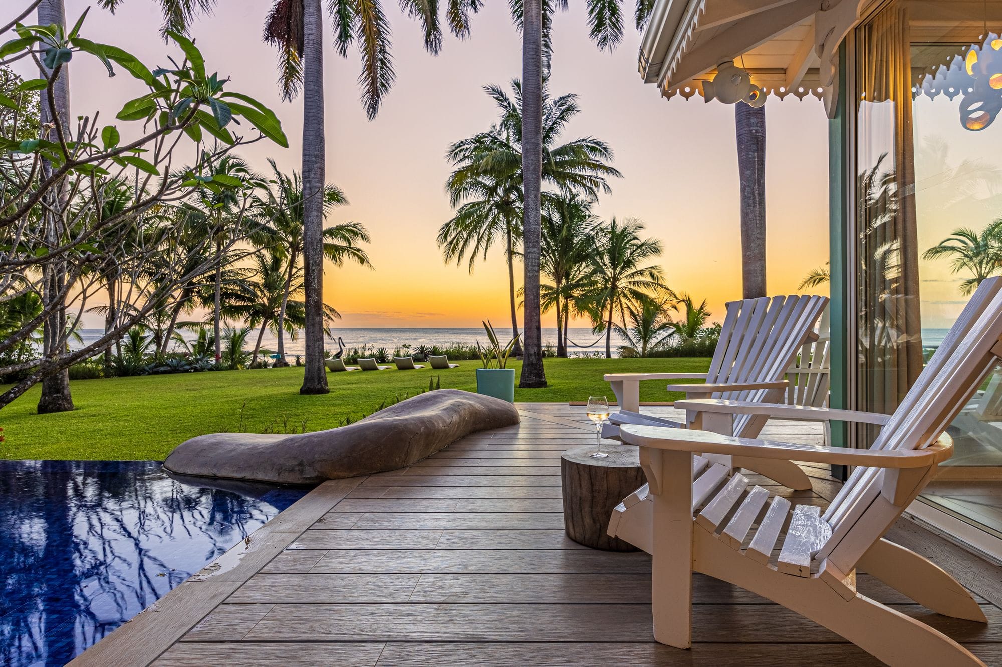 Sunset at Villa Diosa del Mar